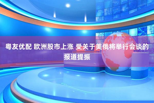 粤友优配 欧洲股市上涨 受关于美俄将举行会谈的报道提振